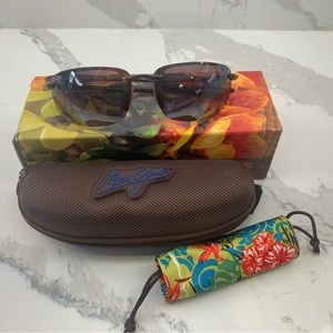 Maui Jim HO’OKIPA Sunglasses Polarized Brown lenses  and Tortoise Brown Frame